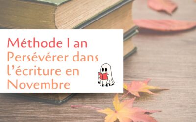 Persévérer dans l’écriture – Méthode 1 an
